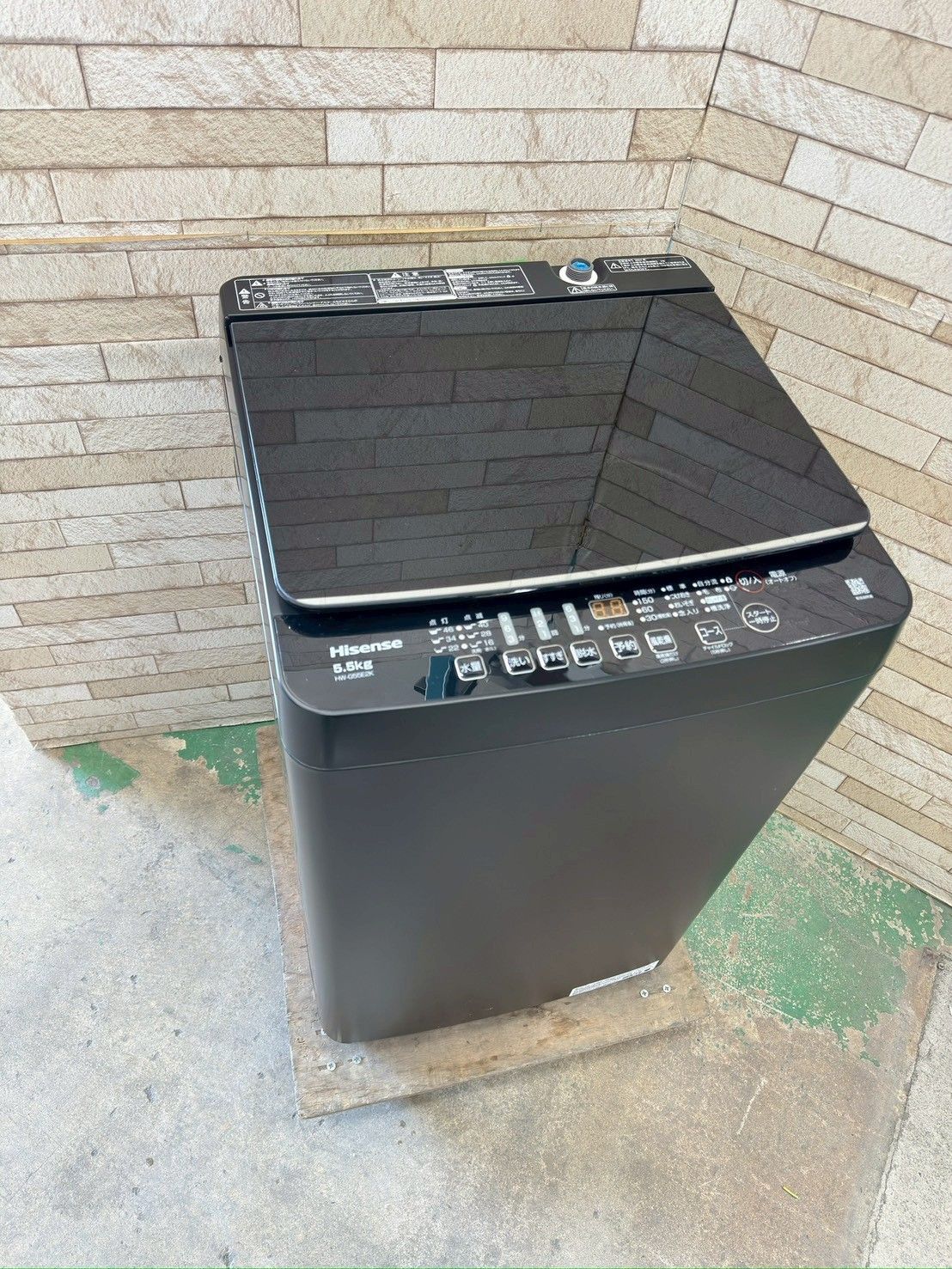 高年式 大阪 3か月保障付き 洗濯機 ハイセンス 5 kg HW G 55 E 2 K IS 206