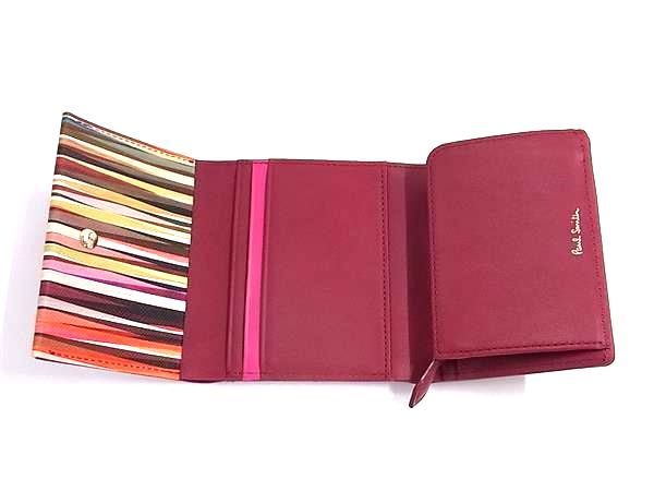□新品□未使用□ Paul Smith ポールスミス レザー 三つ折り 財布