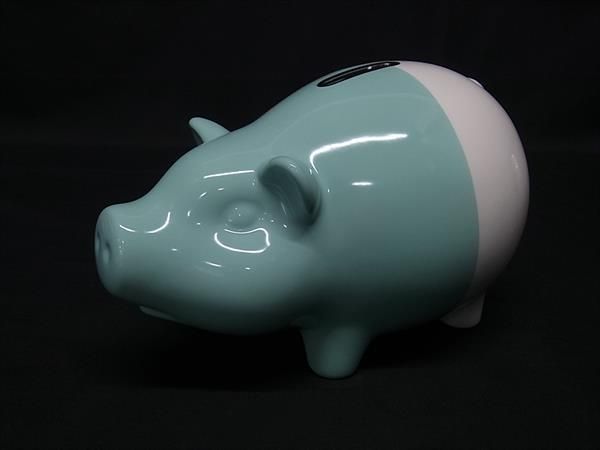 □美品□ TIFFANY＆Co ティファニー ピギーバンク ぶた 貯金箱