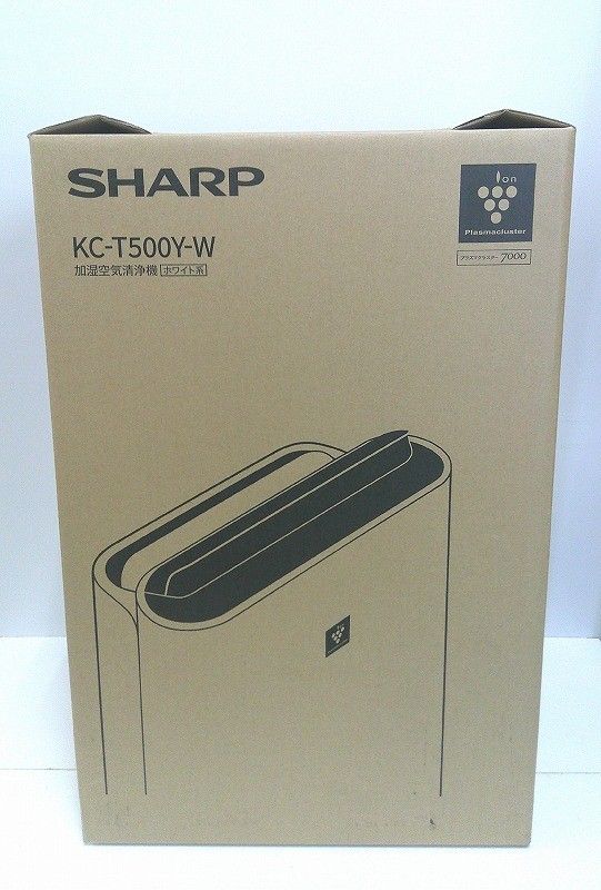 s 25 g A 779 k SHARP シャープ 加湿空気清浄機 プラズマクラスター7000 KC T 500 Y ホワイト