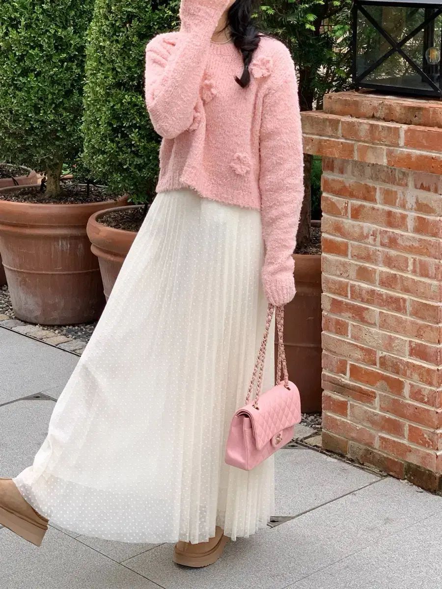 バイシニー ドットチュール アイボリー