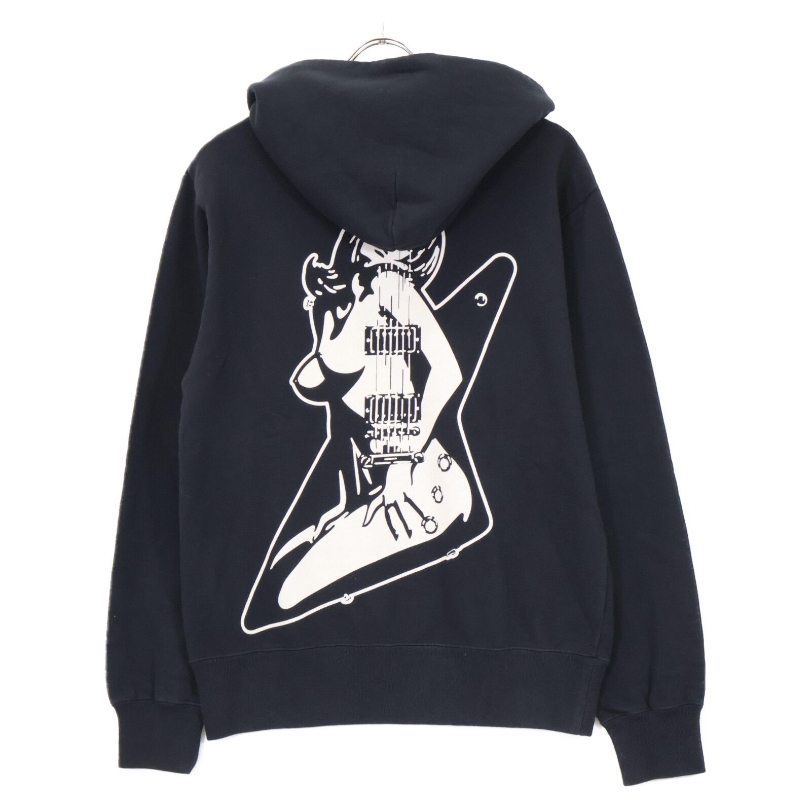 HYSTERIC GLAMOUR ヒステリックグラマー 02203CF11 ﾌﾞﾗｯｸ GUITAR GIRL