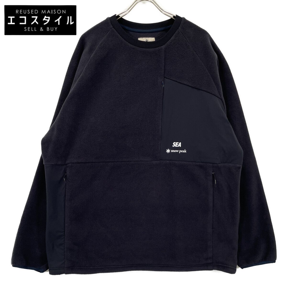 WIND AND SEA × Snow Peak FLEECE 上下セット snowpeak スノーピーク 