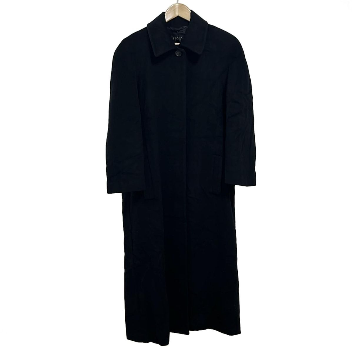 EPOCA(エポカ) コート サイズ40 M レディース - 黒 長袖/秋/冬 - メルカリ