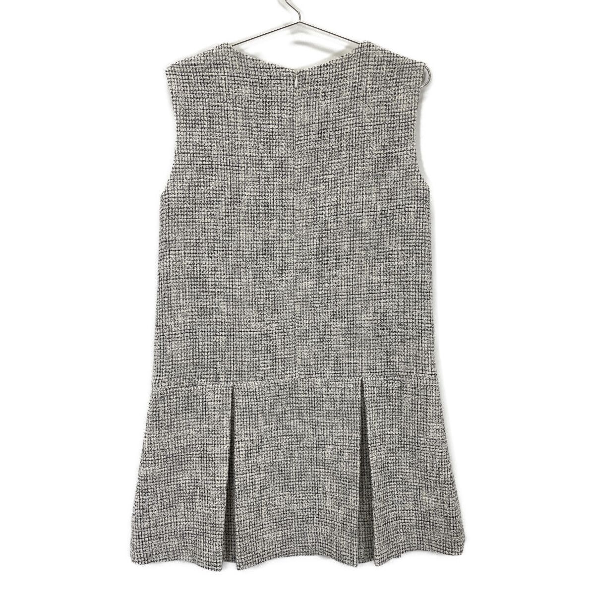 sheller シェリエ ﾎﾜｲﾄ SL172030606 ﾎﾞｯｸｽﾌﾟﾘｰﾂﾂｲｰﾄﾞﾐﾆﾄﾞﾚｽﾜﾝﾋﾟｰｽ F