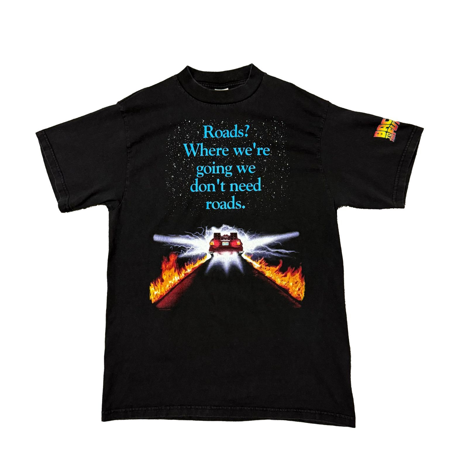 バズ　90s ユニバーサルスタジオ バックトゥーザフューチャー Tシャツ 90s Universal Studios Back To the Future tee Tシャツ ムービーT