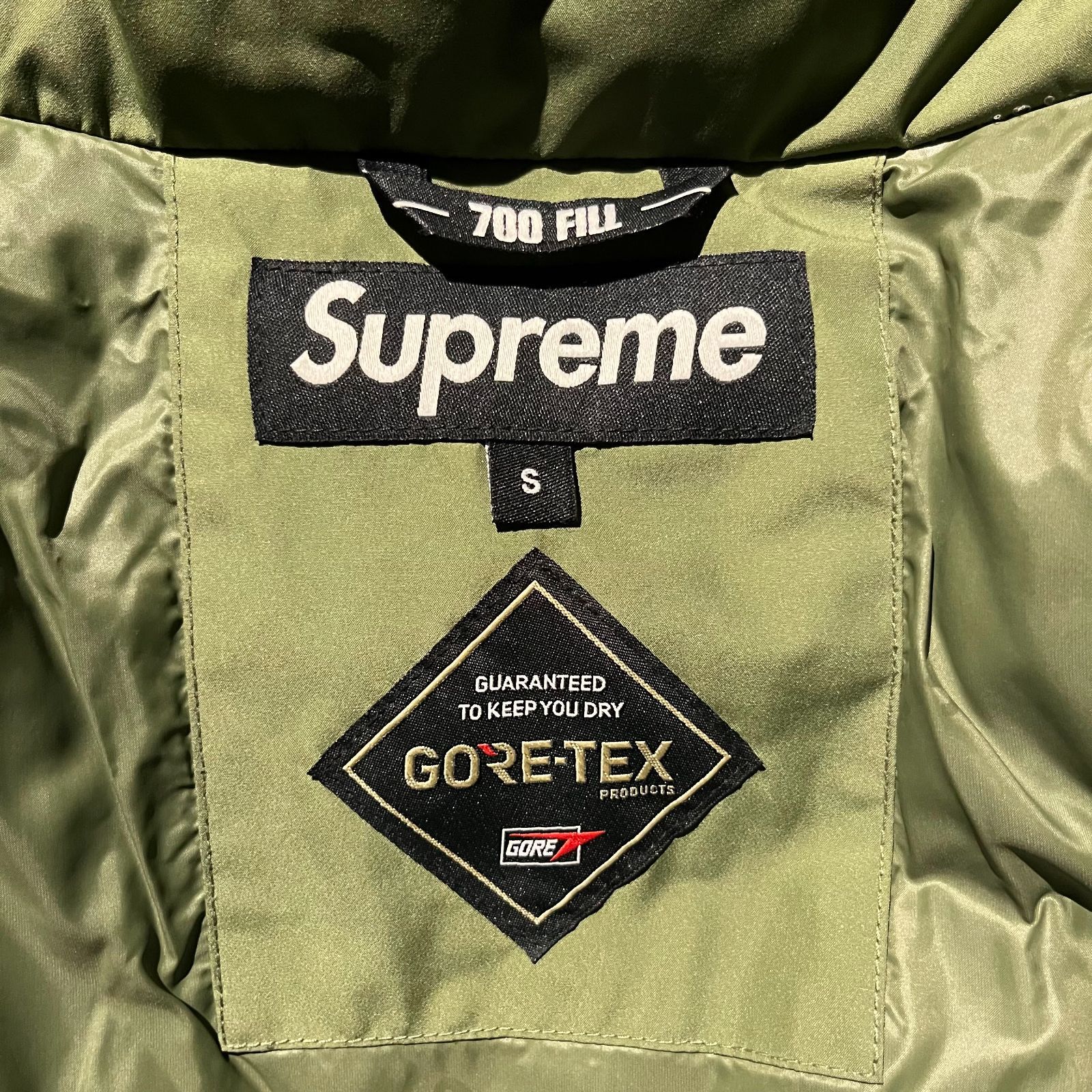 Supreme 22aw GORE-TEX 700-Fill Down Parka Olive S シュプリーム 