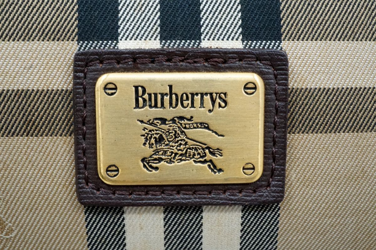  バーバリー ヴィンテージ ノバチェック ボストン ハンドバッグ メンズ Unisex キャンバス 茶 ブラウン Burberry 4519 h ボストンバッグ 旅行用バッグ バッグ