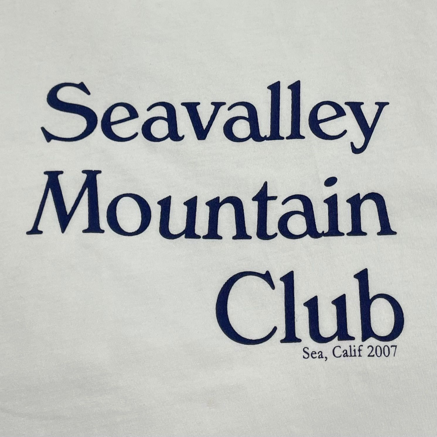 SEA シー Seavalley Mountain Club Tシャツ 半袖 トップス ロゴ