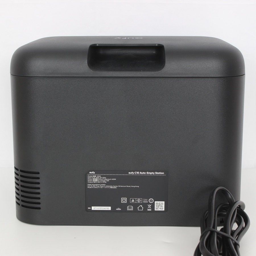 Anker Eufy Robot Vacuum Auto-Empty C10 T2292511 ブラック ロボット