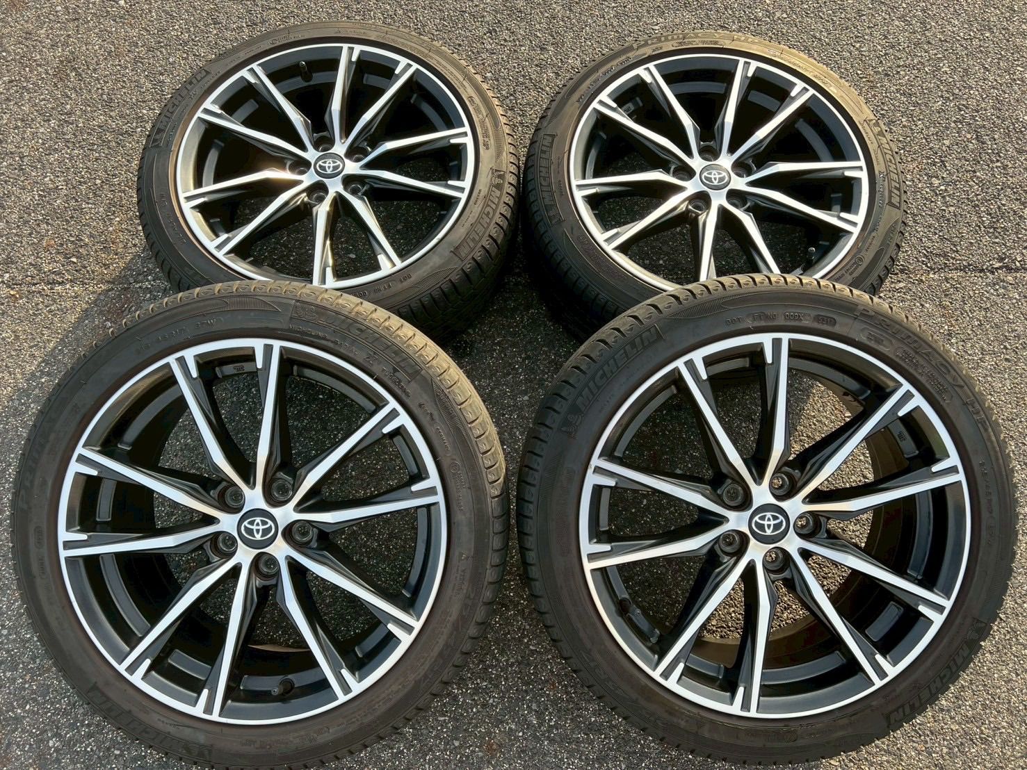 送料込86ZN6トヨタ後期 純正215/45R17シュラン プライマシーHP4本 2511-54-4 良品 TOYOTA トヨタ 純正 ZN6 86 ハチロク ミシュラン