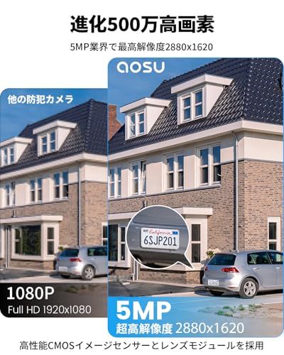 aosu 防犯カメラ
