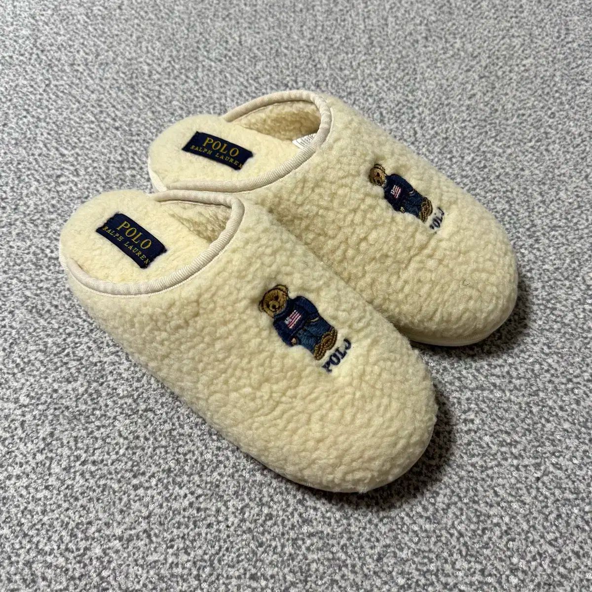  13万円 ポロラルフローレン シープスキンスリッパ 230 サンダル サンダル ミュール