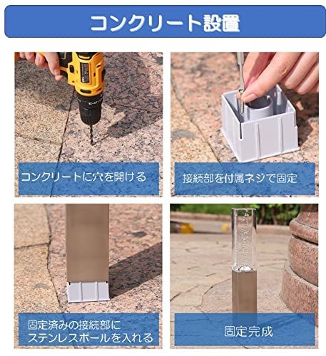  GWSOLAR 6 cm角 アクリル スクェア スタイリッシュ ソーラーライト 高さ50 cm 組 水玉浮ぶ透明感のある光り ホワイト色 自動点灯 自動消灯 IP 65 配線不要 簡単設置 ネジ止め 挿し込み可 お庭 玄関先 階段 デッキ ガーデンの灯 その他 浄水器 整水器
