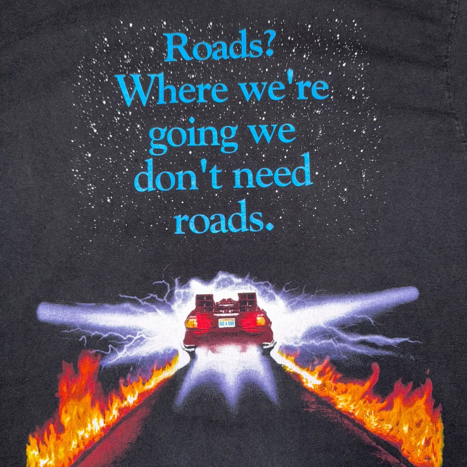 90s Universal Studios Back To the Future tee Tシャツ ムービーT