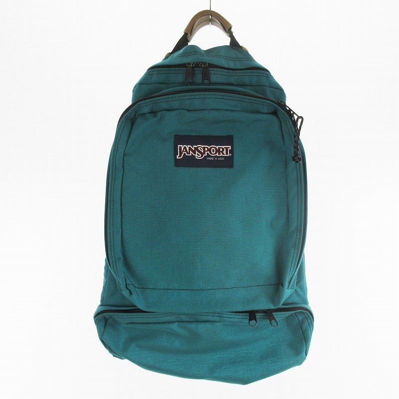 ジャンスポーツ JANSPORT USA製 90'S リュックサック バックパック 緑