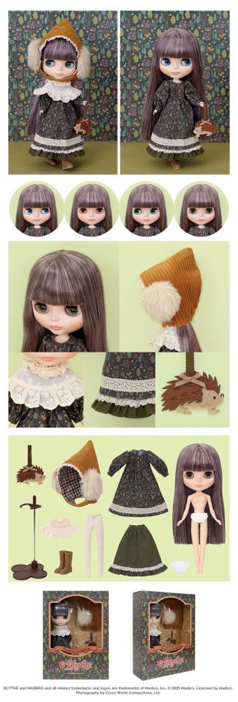ブライス 人形 本体 Blythe ネオブライス ヘッジホッグのヘーゼル グッドスマイルカンパニー 輸送 ドール