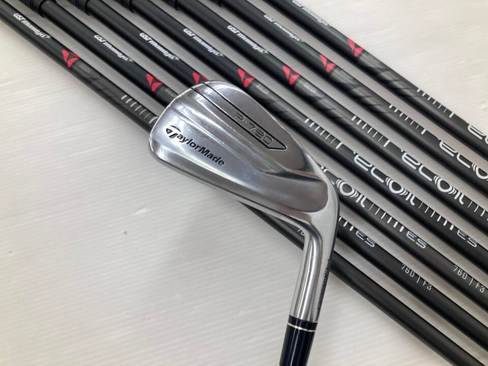 P790 US F3 recoil ES 760 アイアンセット テーラーメイド 最短