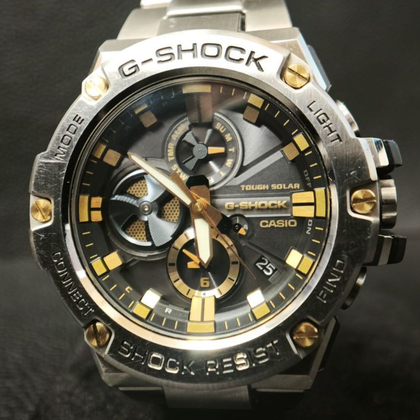 CASIO G-SHOCK G-STEEL | GST-B100D-1A カシオ Gショック Gスチール 