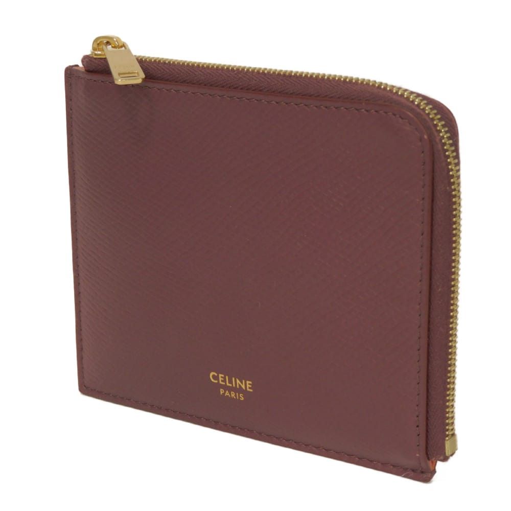 CELINE セリーヌ カードホルダー ジップパース ライチ コインパース