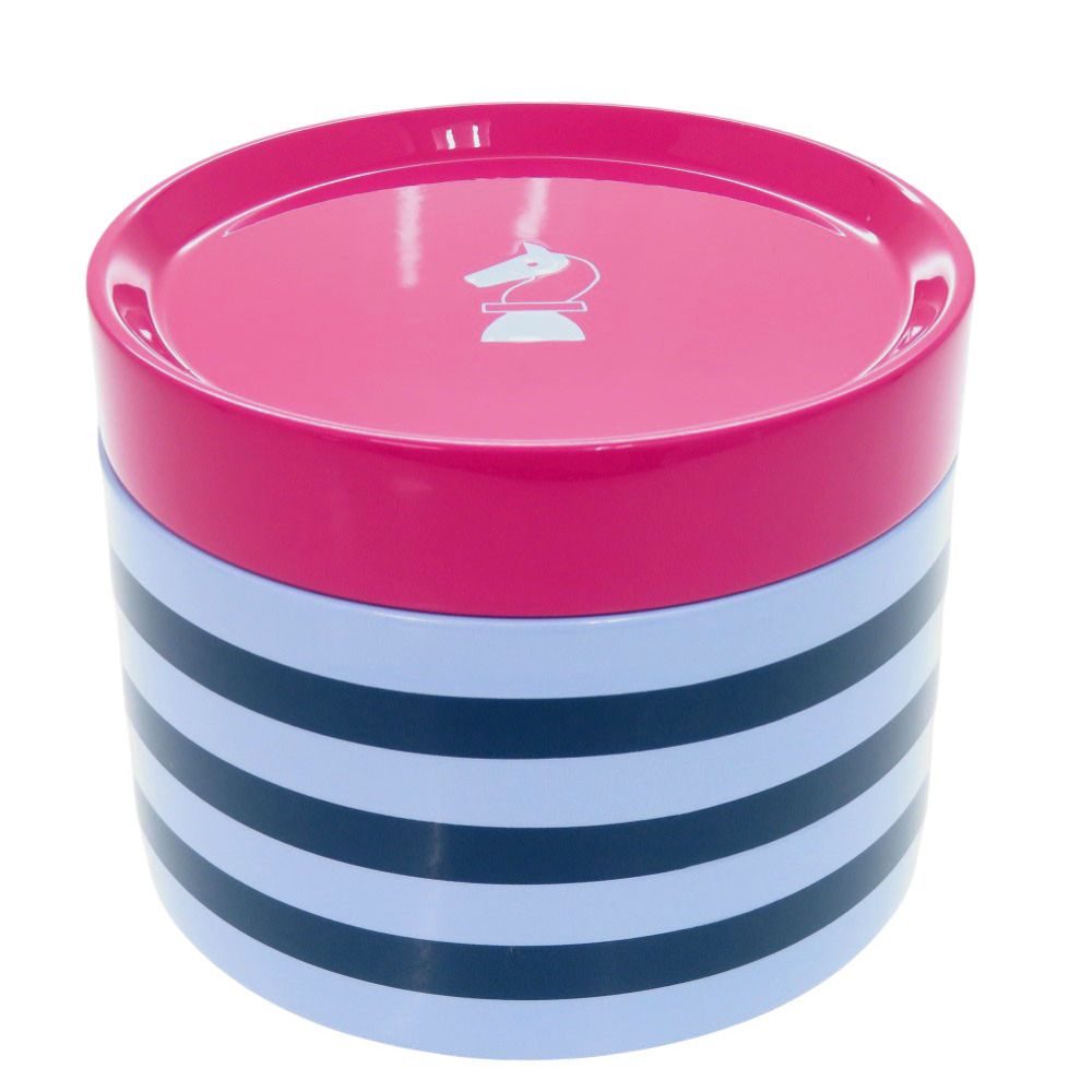 エルメス エポピーボックス ラージモデル ラッカードウッド ローズフシア ブルー その他雑貨 1052 HERMES