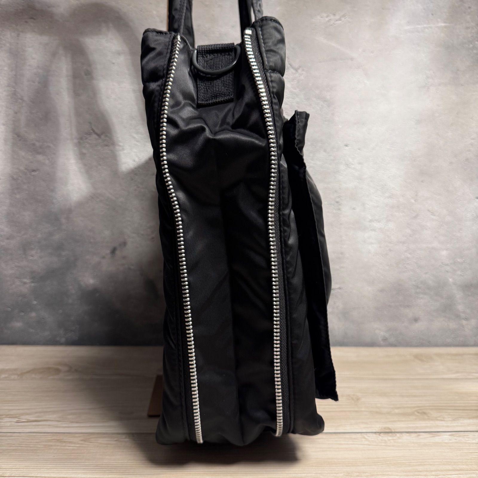 ✨PORTER タンカー 2WAY トートバッグ ブラック 大容量 ショルダー付属 