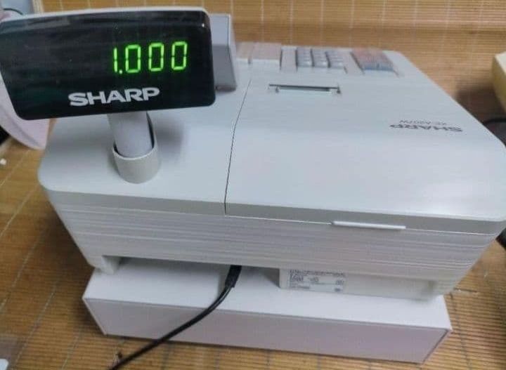 シャープレジスター XE-A207 PC連携売上管理設定無料 231115 - メルカリ