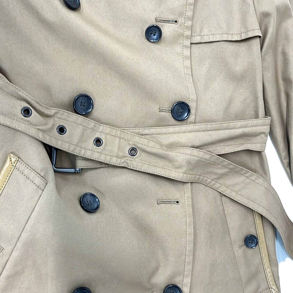 COACH(コーチ) トレンチコート サイズS レディース - ブラウン 長袖/春