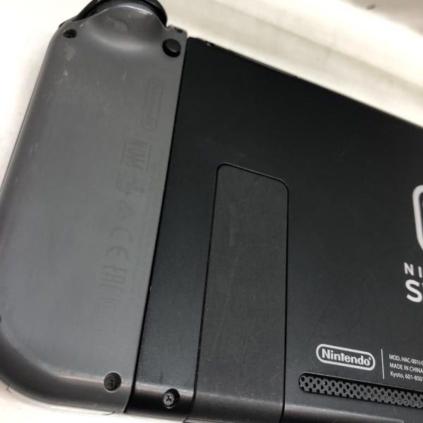 テレビゲーム 【】本体S）ｼﾞｬﾝｸ)Switchｸﾞﾚｰ 動作未保証[22][240022201384]