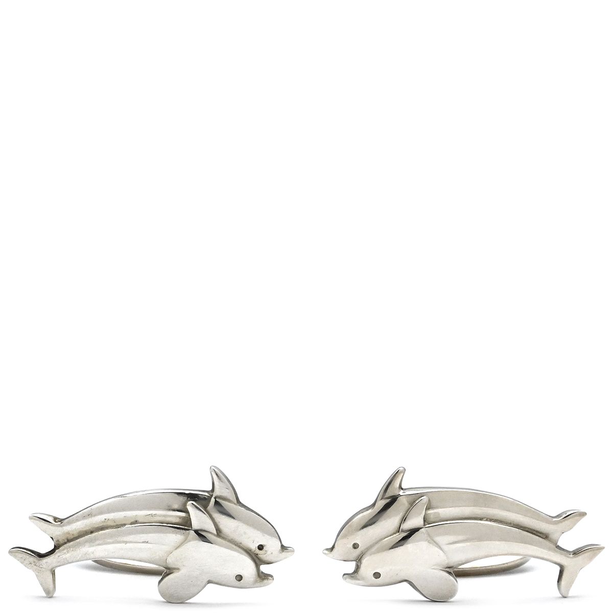 ジョージ・ジェンセン Georg Jensen タイピン イルカモチーフ タイピン