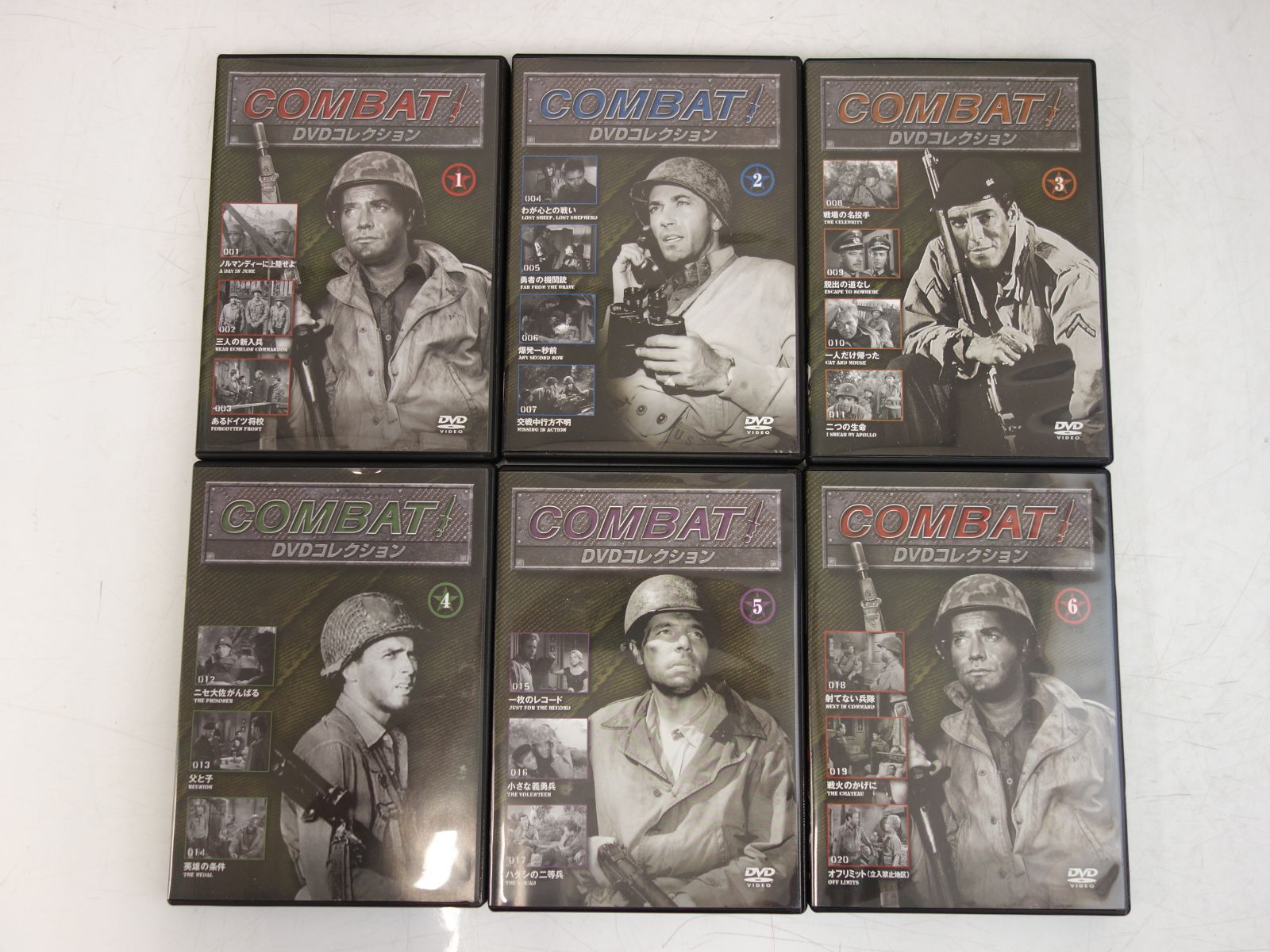 M 朝日新聞出版 DVD コンバット 1~46 21不足 38963