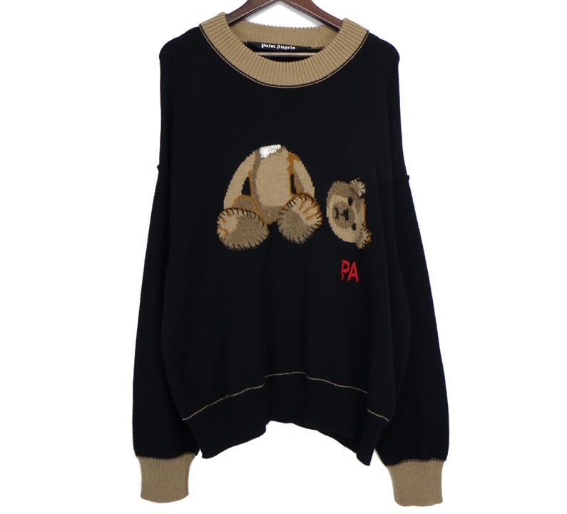 パームエンジェルス Palm Angels 23SS 【 Kill The Bear Knit Sweater