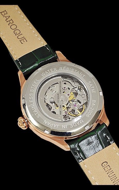  19 GR 自動巻 バロック レザーベルト 時計