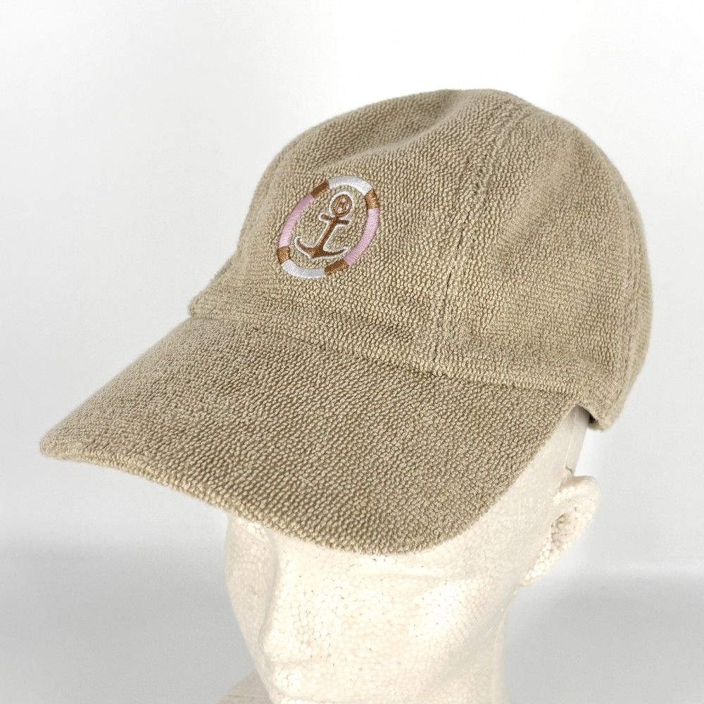 エルメス キャップ レディース デイヴィス ヨット ベースボールキャップ ファッションアイテム 帽子 HERMES コットン ベージュ 品