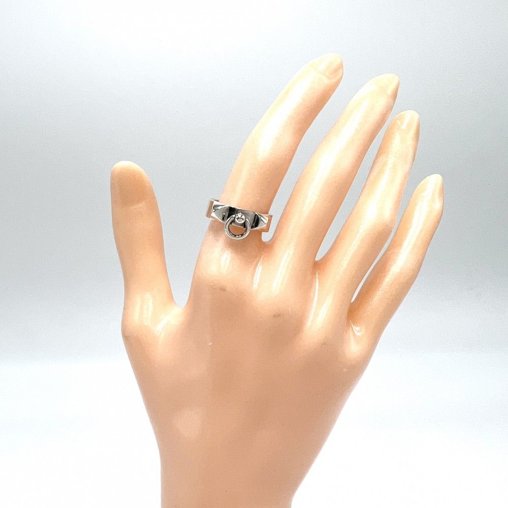 エルメス 指輪 レディース コリエドシアンリング ジュエリー 小物 HERMES シルバー925 約10号 シルバー 約4.5 g 品