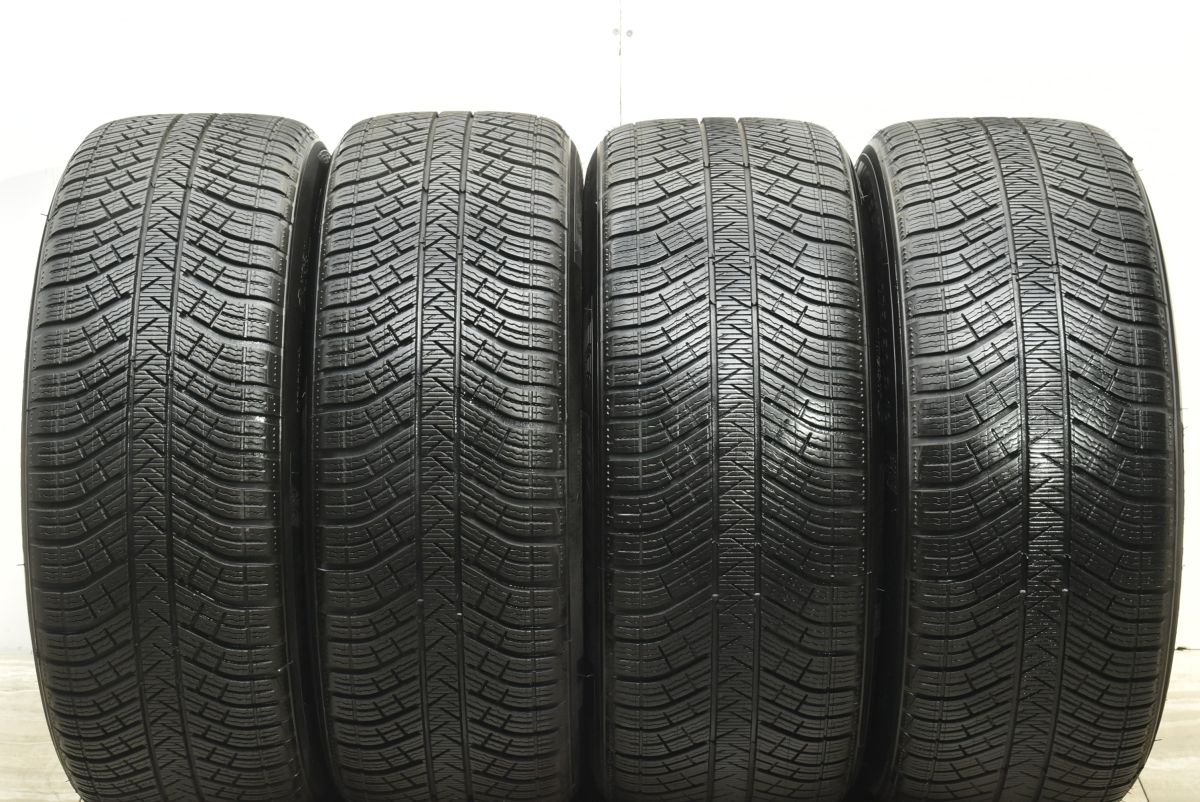  バリ溝 ポルシェ 9 Y 0 カイエン S 19 in 8 5 J 47 54 PCD 130 ミシュラン パイロットアルペン5 SUV 255 55 R 275 50 19インチ タイヤ ホイールセット