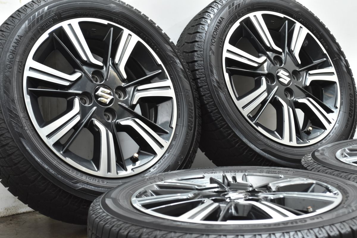 交換用に スズキ MA 36 S ソリオバンディット 15 in 5 J 45 PCD 100 ヨコハマ アイスガード iG 60 165 65 R ノーマル戻し 車検用