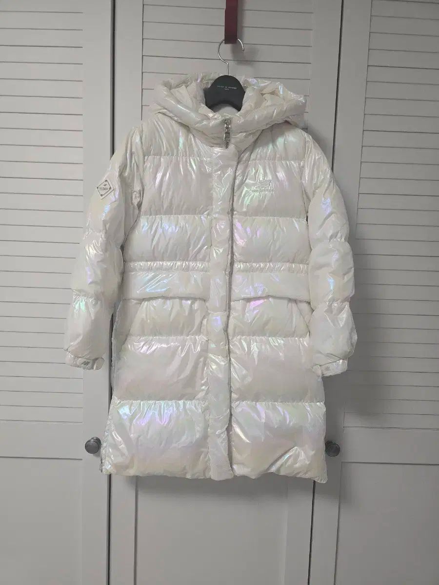 ニュー ンス キッズ 女の子 オーロラ ロングダウンジャケット 140