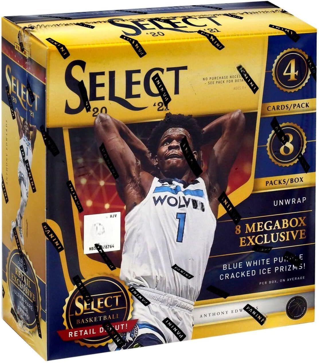 2020-21 Panini Select Basketball MEGA Box - 2020 パニーニ セレクト バスケットボール メガボックス 並行輸入品