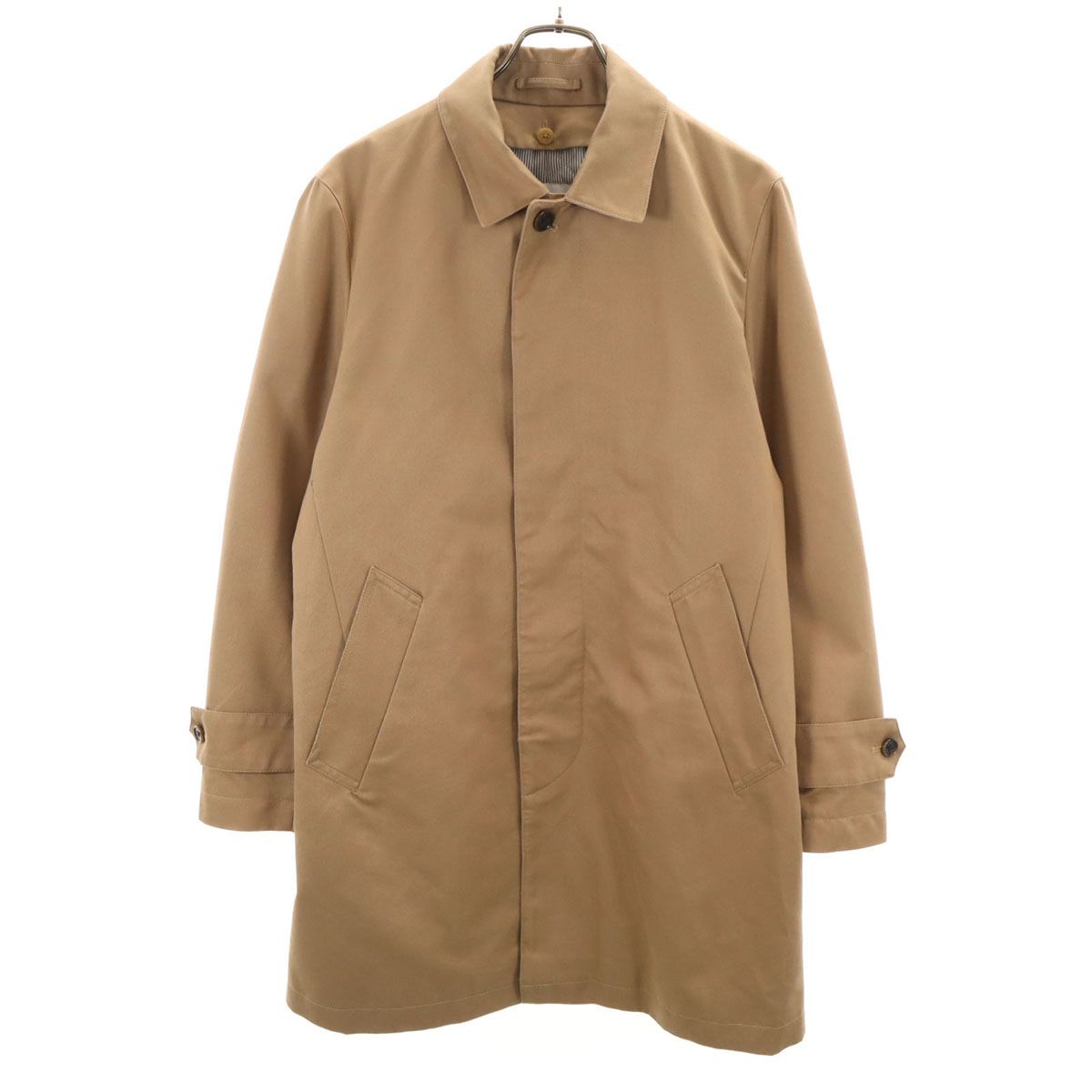 A day in the life UNITED ARROWS アデイインザライフユナイテッドアローズ ステンカラーコート M ベージュ ベストライナー付き メンズ 古着