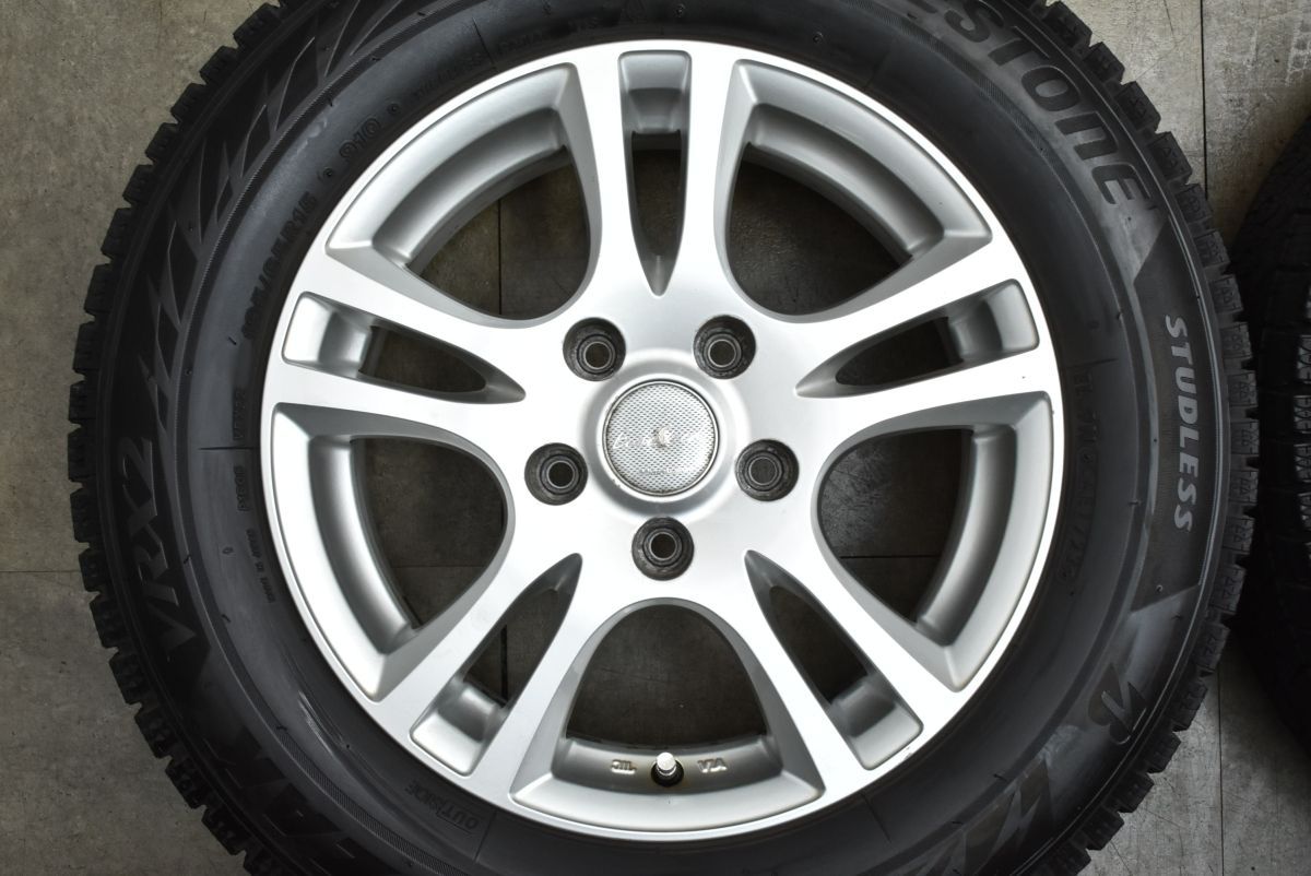 ステップワゴン セレナ 等に ユーロスピード 15 in 6 J 43 PCD 114 3 ブリヂストン ブリザック VRX 2 195 65 R ヴォクシー エスクァイア