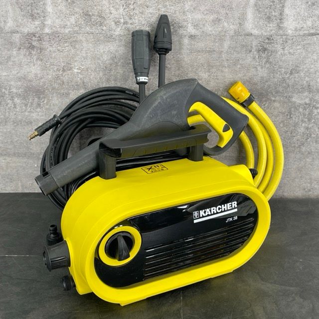 ケルヒャー 高圧洗浄機 KARCHER JTK 38 1 600 960 0 黒ホースおまけ イエロー 掃除 514944