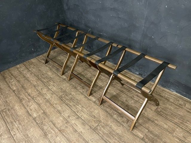 Forbes Industries ラゲージラック 3点セット オーク材 荷物置き フォーブス インダストリーズ 514962在 2