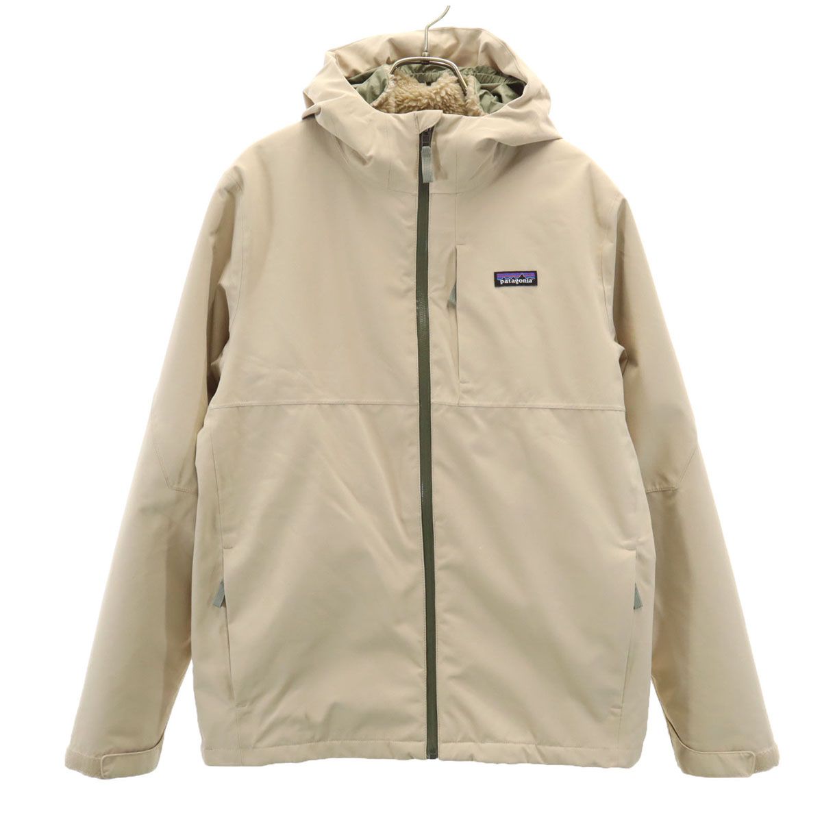 patagonia パタゴニア フォーインワン エブリデー ジャケット XXL 16 18 ベージュ系 68035 4 WAY アウトドア キッズ 古着