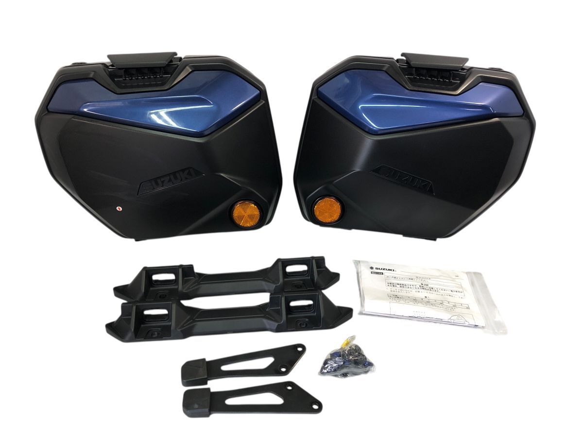 スズキ GSX S 1000 GT サイドケース 左右セット 片側擦れ傷有 F 0012 M 8255