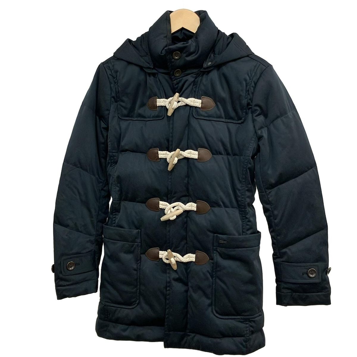 ラコステ　ダッフルコート　ネイビー Lacoste(ラコステ) ダッフルコート サイズ48 L メンズ - ダーク