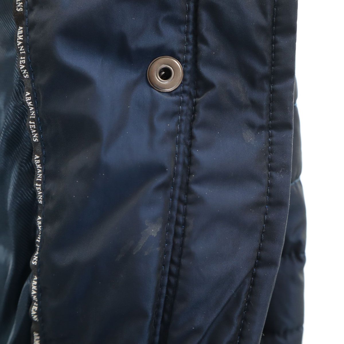 ARMANI JEANS アルマーニジーンズ 中綿ジャケット 40 ネイビー 