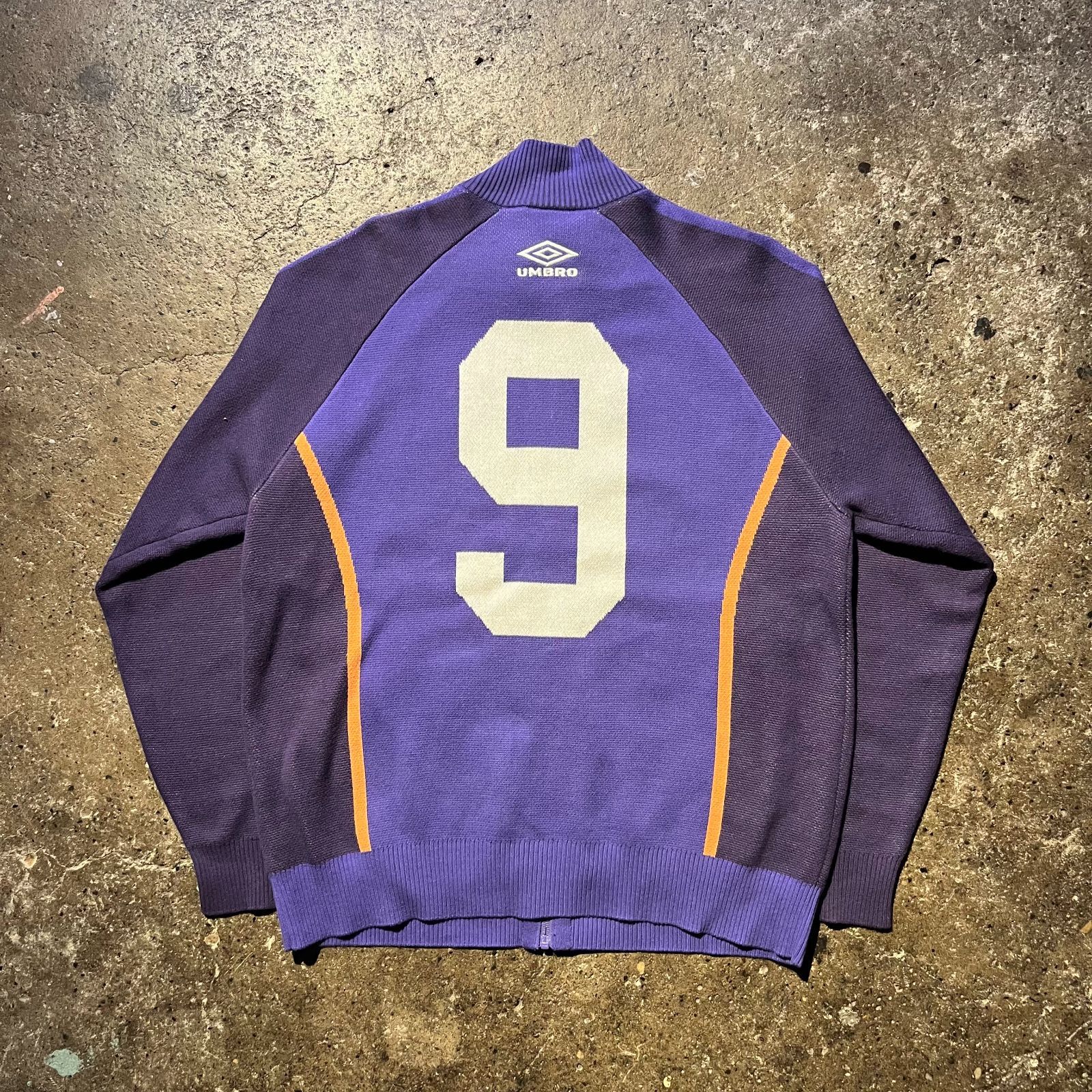 Supreme × UMBRO 25ss Zip Up Sweater Purple L シュプリーム アンブロ