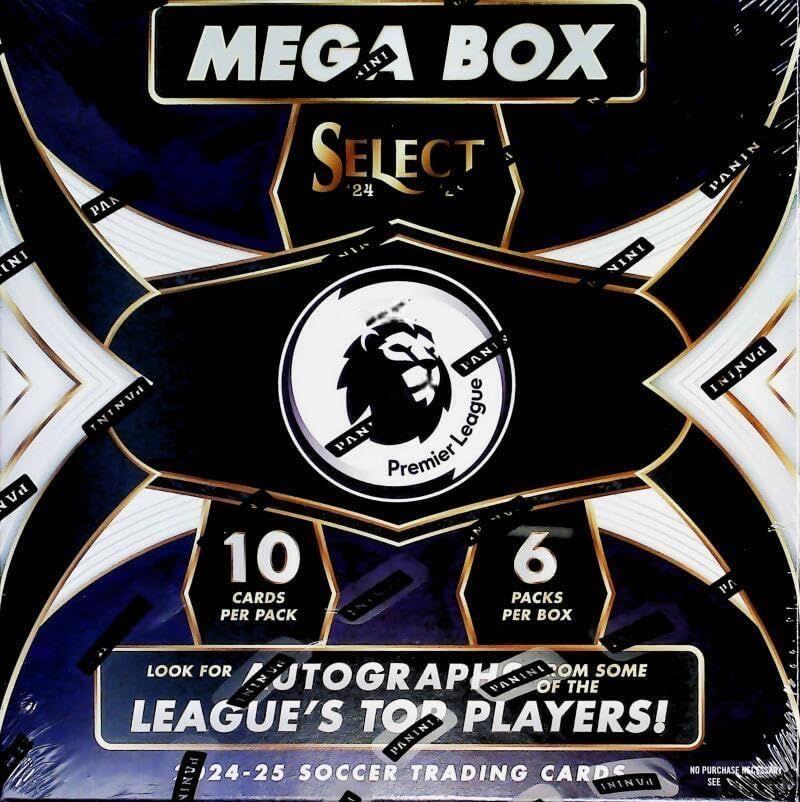 2025-25 Panini Select Premier League EPL Soccer Mega Box - パニーニ セレクト リーグ サッカー メガボックス
