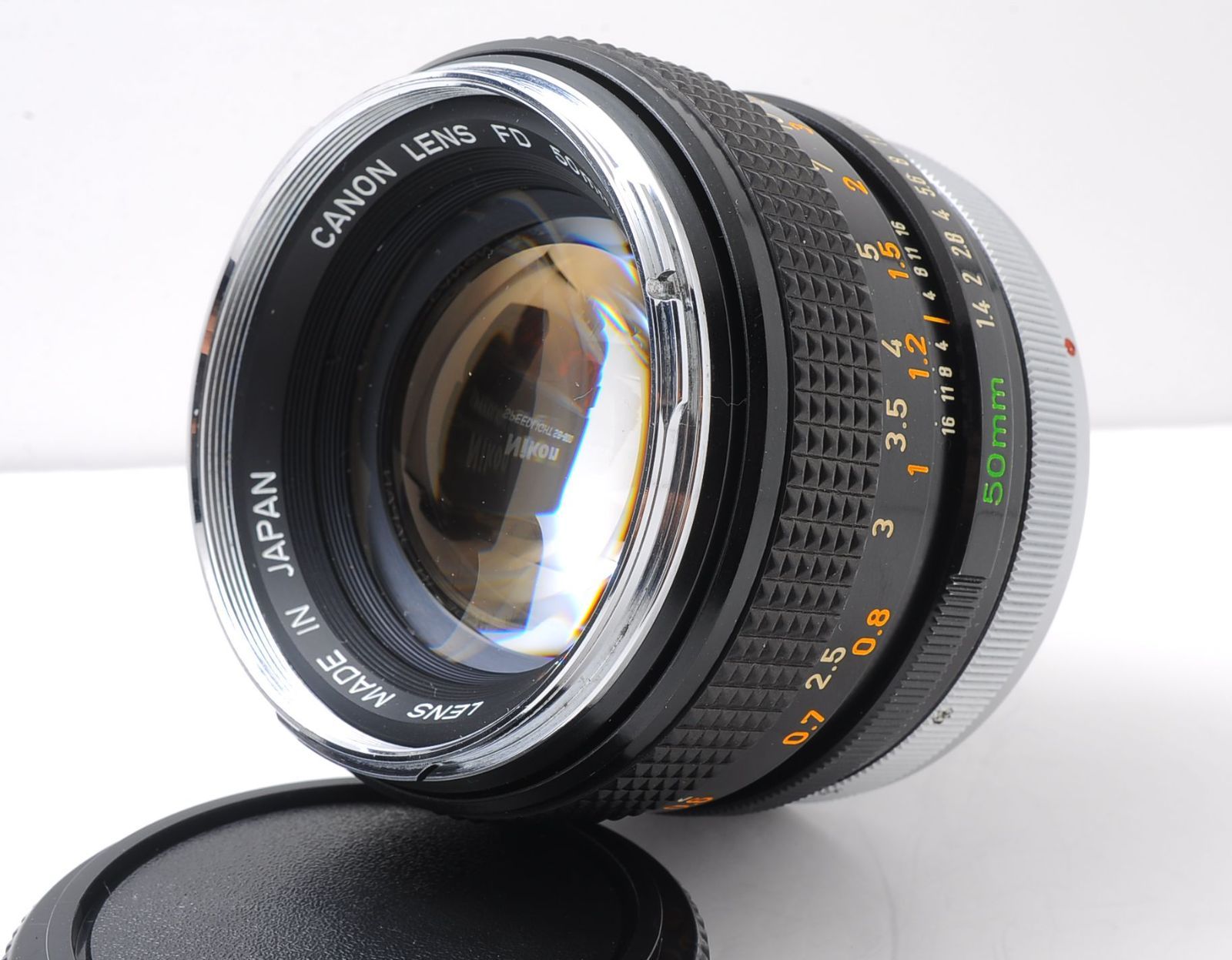 Canon AE-1 シルバー + FD 50mm F1.4 セット／動作良好・露出計作動